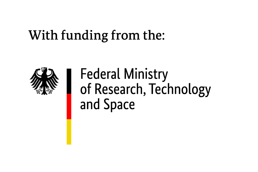 With funding from the Federal Ministry of Research, Technology and Spaces
